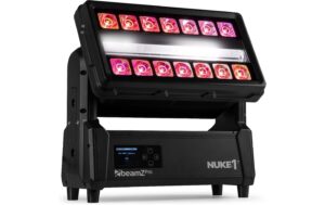 BeamZ Pro Nuke1 Wall Wash Strobe, IP65, 96x10W CW, RGBW