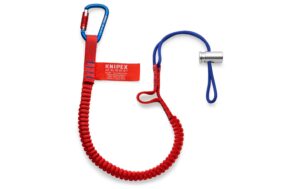 Fangleine 6kg + Mat.-Karabiner, 900 mm Zur Werkzeug-Absturzsicherung