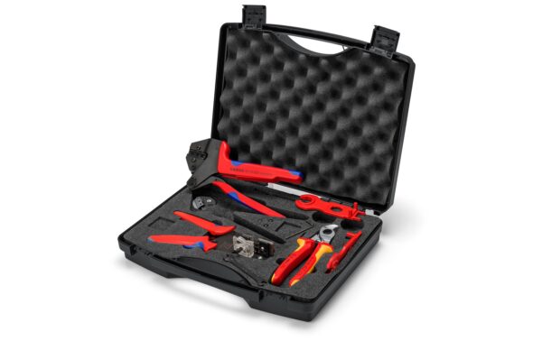 KNIPEX Werkzeugkoffer PV für MC4, 7-teilig für Solar-Steckverb. MC4 (Multi-Contact) kaufen Schweiz | Mediatech.ch