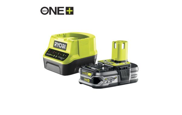 Akku-Starterset RC18120-125, 2.5 Ah 18 V, inkl. 1 x 2.5 Ah Akku und Ladegerät