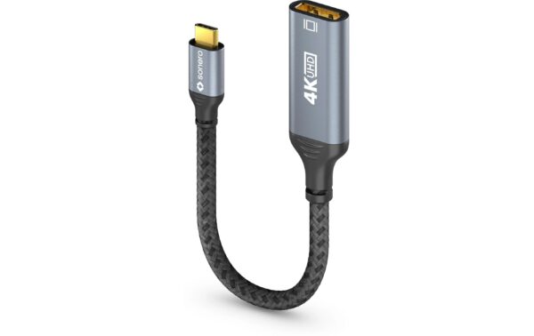 1721131_2 - Mediatech Sonero USB-C - Displayport Adapter Nylon Mantel, 4K/60Hz