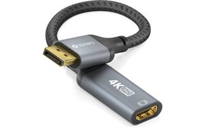 Sonero Displayport - HDMI Adapter Nylon Mantel, 4K/60Hz