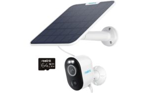 Reolink Argus B330-Solar-64GB  2K weiss IP65 WLAN Überwachungskamera