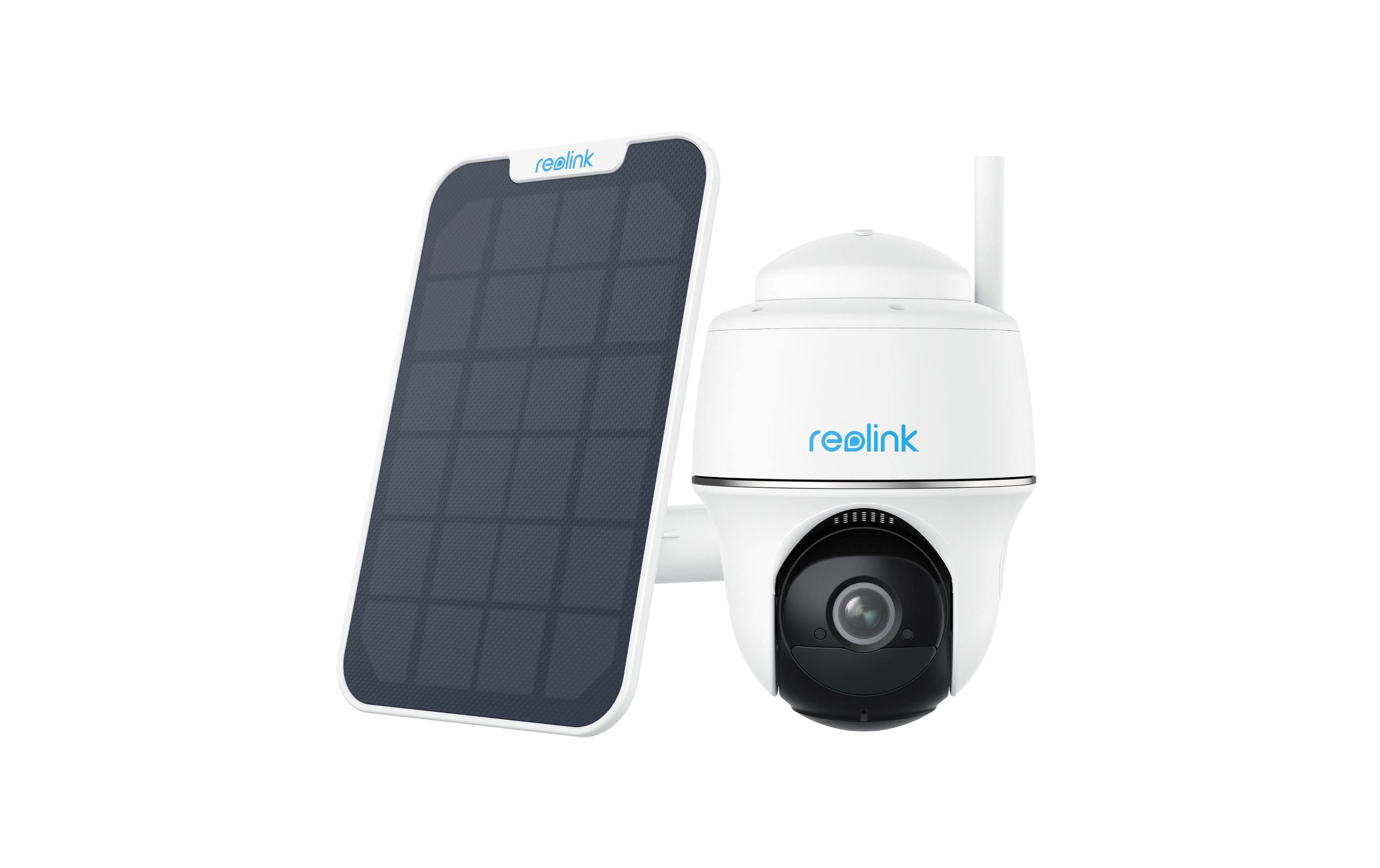 Reolink Argus B430 2K+ PT Kamera + Solar ws 2K schwenk- & neigbare Sicherheitskamera