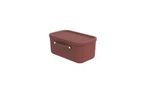 Rotho Aufbewahrungsbox 12 l MALOJA Iron rot