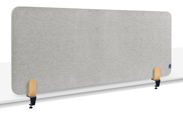1723725 - Mediatech Legamaster ELEMENTS Akustik-Tischtrennwand 60x160cm, grau, inkl. Holzklammern kaufen Schweiz | Mediatech.ch