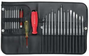 PB Rolltasche Schraubenzieher Allround-Set mit SwissGrip und Wechselklingen