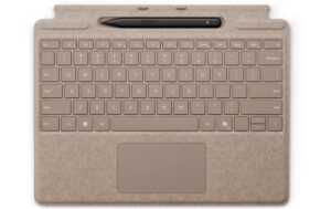 Microsoft Surface Pro Keyboard + Pen Graubeige, für Surface Pro 11