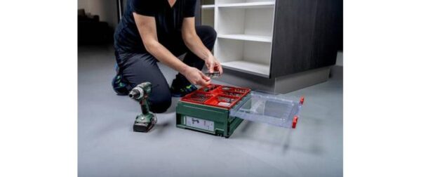 Metabo SB 18 Mobile Werkstatt 2x2.0 Ah, SC 30, inkl. Zubehör-Set 78 tlg.