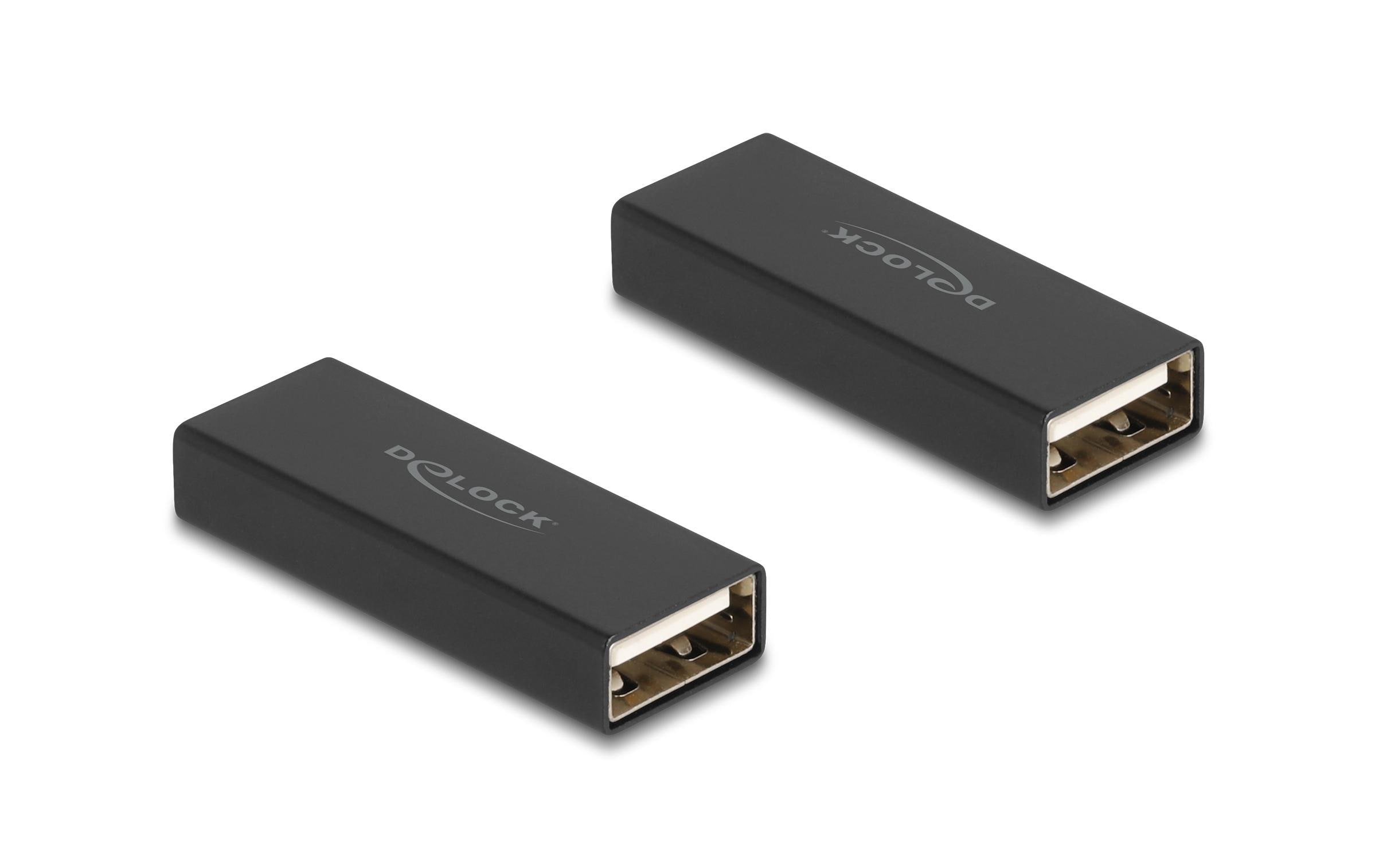 Delock Adapter Gender Changer Typ-A Buchse zu Buchse, Metall kaufen Schweiz | Mediatech.ch