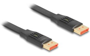 Delock DisplayPort Flachbandkabel 8K 60Hz, 1m