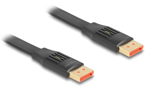 Delock DisplayPort Flachbandkabel 8K 60Hz, 2m