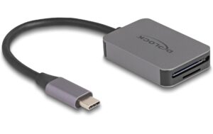 Delock USB-C Card Reader für SD oder Micro SD Speicherkarten