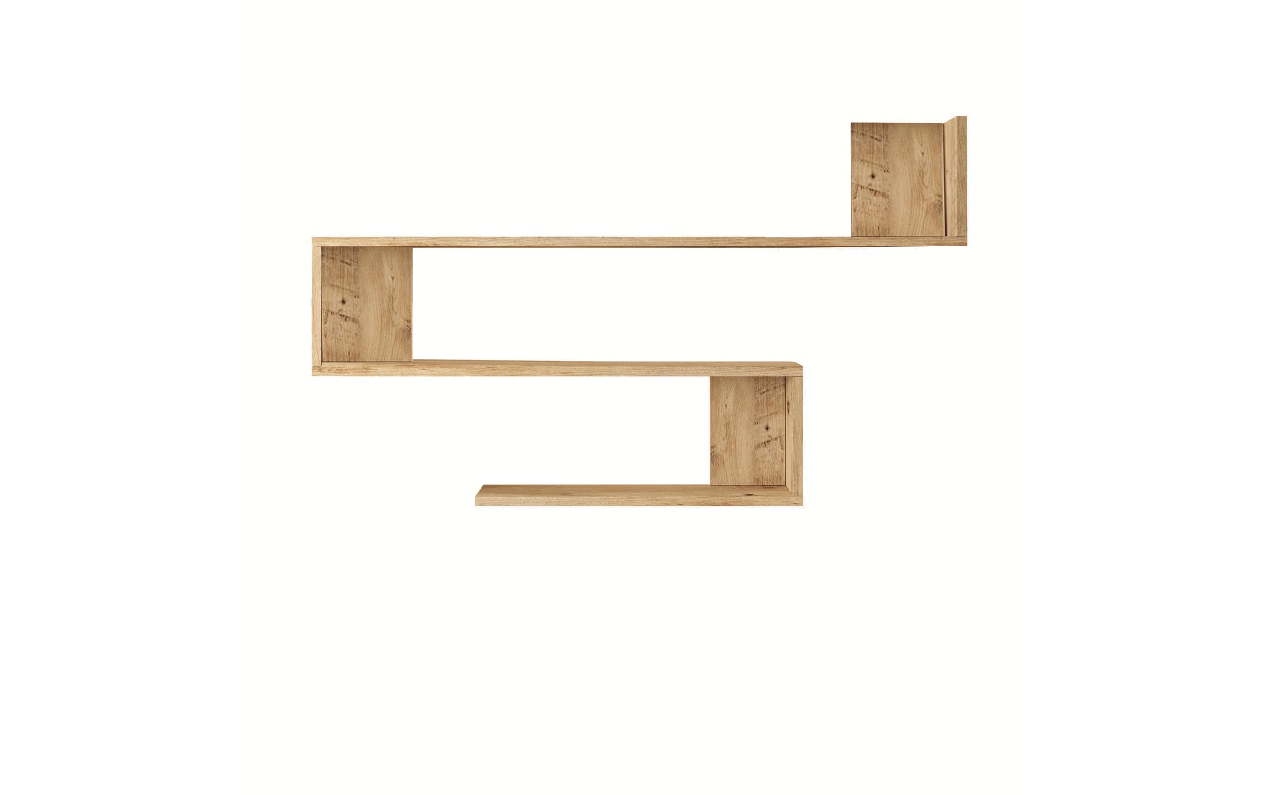 Woody Fashion Wandregal WL10 Kiefer Span melaminbeschichtet, 120x71.4x14.5cm kaufen Schweiz | Mediatech.ch