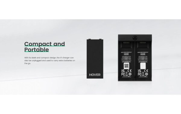 Hoverair Ladestation Weiss zur X1 Drohne Ladestation X1, 2A, 35Min.