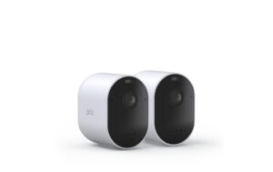 Arlo VMC4260P V2: IP Kamera 2er Set Arlo Pro 5 V2 2K Securety Kamera weiss