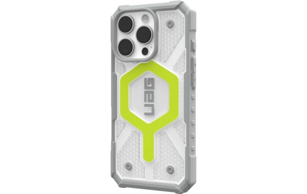 UAG Pathfinder Clear Mag active neon iPhone 16 Pro