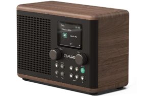 Pure DAB+ Radio Classic H4 Schwarz, BT 5.3, AUX, Timer,TFT-Farbdisplay