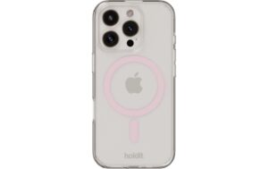 Holdit MagSafe Case Pink/Transparent iPhone 16 Pro