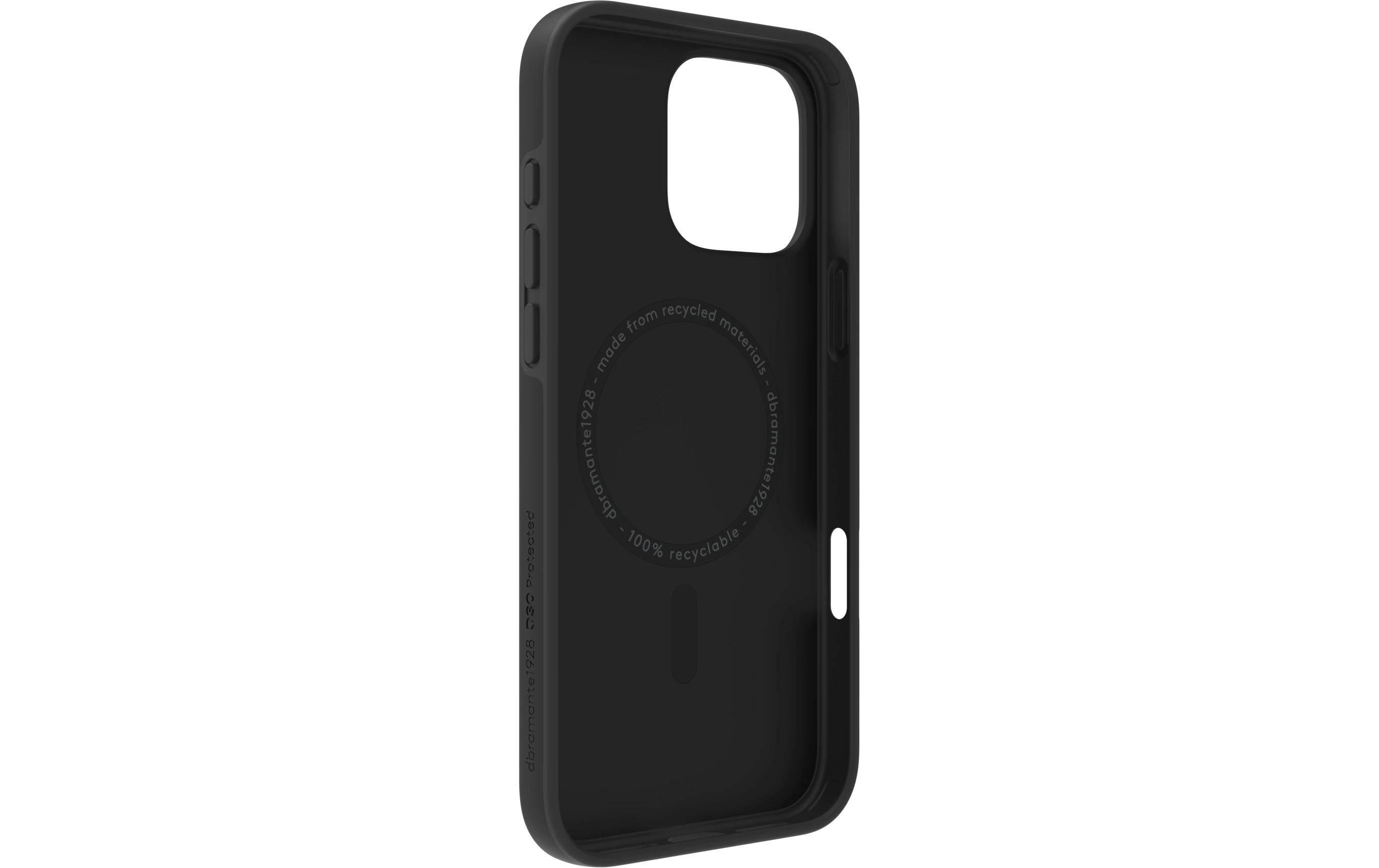 1734196_2 - Mediatech dbramante Iceland Ultra D3O MagSafe Black iPhone 16 Pro Max