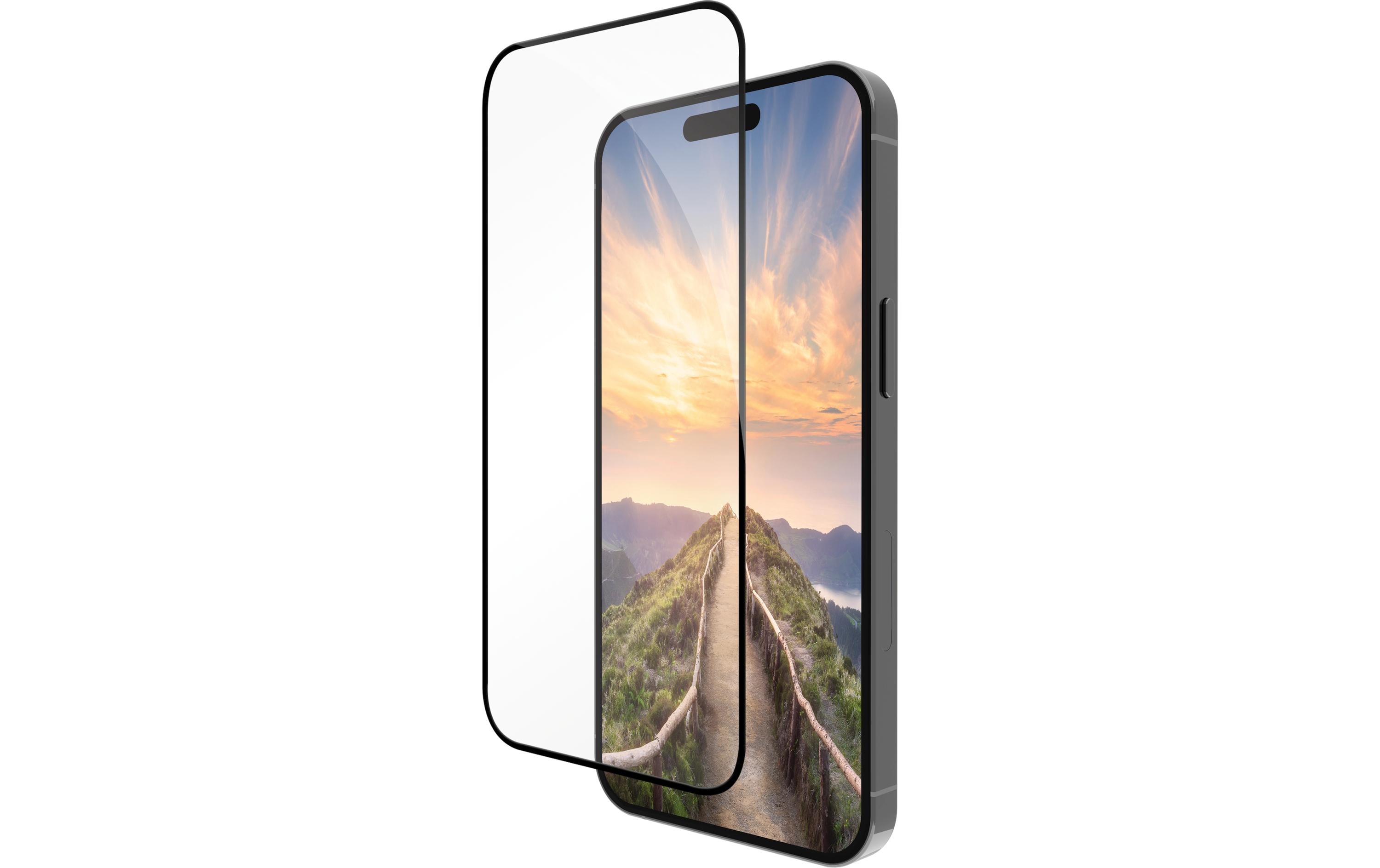 1734214 - Mediatech dbramante eco-shield Black Edge iPhone 16&15 Plus