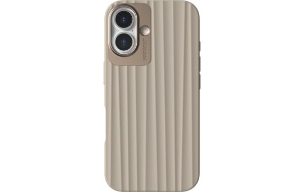 Nudient Bold MagSafe Linen Beige iPhone 16
