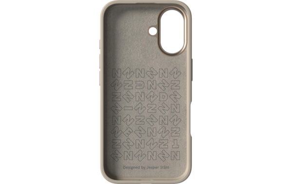 Nudient Bold MagSafe Linen Beige iPhone 16