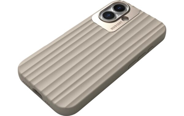 Nudient Bold MagSafe Linen Beige iPhone 16