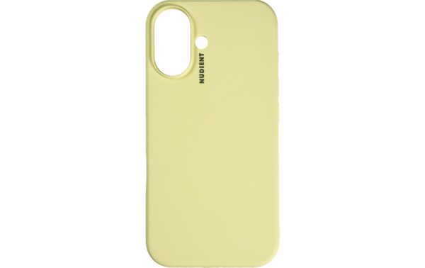 Nudient Base Pale Yellow iPhone 16