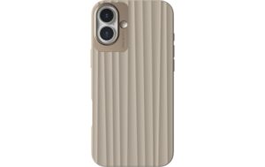 Nudient Bold MagSafe Linen Beige iPhone 16+