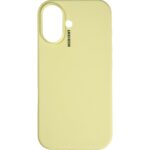 Nudient Base Pale Yellow iPhone 16+