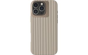 Nudient Bold MagSafe Linen Beige iPhone 16 Pro Max