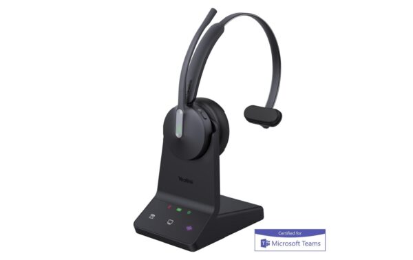 1734624_1 - Mediatech Yealink Headset WH64 Mono Teams DECT&BT Wireless Headset, mit Basisstation