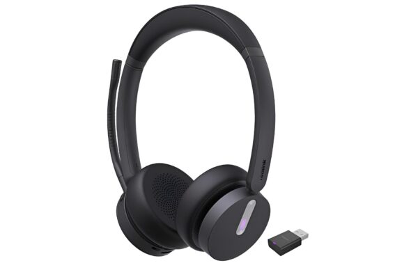 1734629 - Mediatech Yealink Headset WH64 Hybrid Dual UC DECT& BT Wireless Headset, mit DECT-Dongle