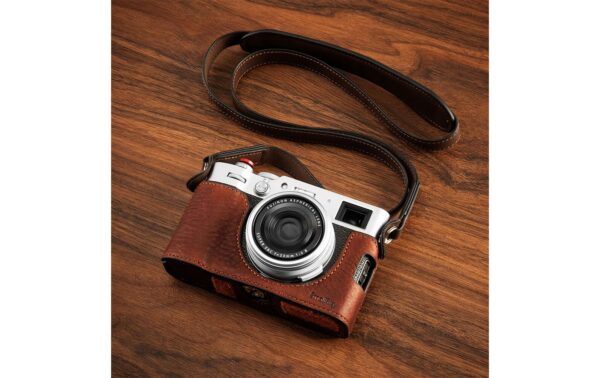 SmallRig Half Case Kit for FUJIFILM X100VI Leather (Brown)