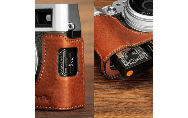 SmallRig Half Case Kit for FUJIFILM X100VI Leather (Brown)
