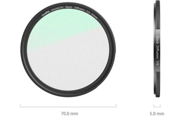 SmallRig Attachable 1/4 Effect Mist Filter (67mm)