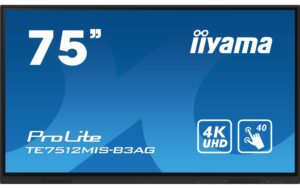 Iiyama TE7512MIS-B3AG 75, Touch, IPS, UHD, 400cd, Android
