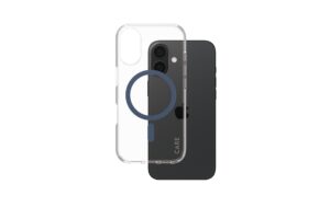 CARE Backcover Flagship Blue fürs iPhone 16, mit MagSafe