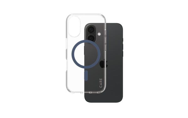 CARE Backcover Flagship Blue fürs iPhone 16, mit MagSafe