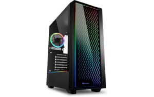 Sharkoon LIT 200 ATX, 2x U3, 1x U, 1x 120, 1x 120 ARGB