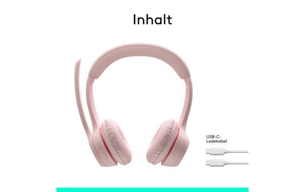 1737537_8 - Mediatech Logitech Headset Zone 300 rose