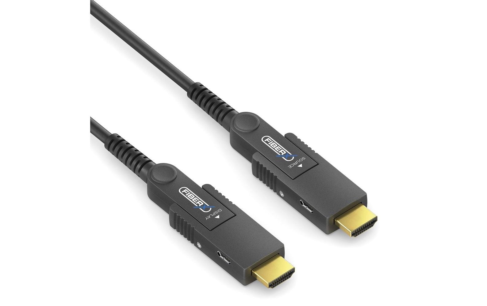 FiberX FX-I352-070 HDMI AOC Kabel, ULS, 4k/60Hz, 70m, Black kaufen Schweiz | Mediatech.ch