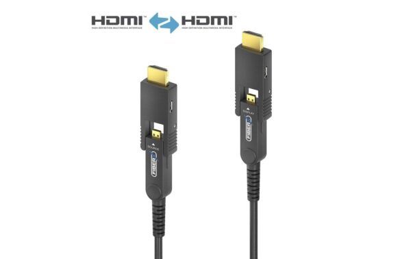 FiberX FX-I352-100 HDMI AOC Kabel, ULS, 4k/60Hz, 100m, Black