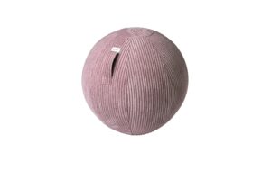 Vluv Vlip Breitcord Stoff Sitzball rosewood, Ø 50-55cm