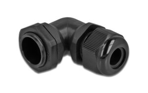 Delock Kabelverschraubung PG16 27mm IP 68, schwarz, 90° gewinkelt kaufen Schweiz | Mediatech.ch