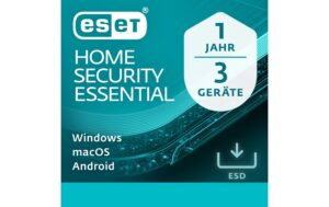 ESET HOME Security Essential - ESD Voll, 1yr, 3us, ML