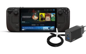 Valve Steam Deck OLED 16GB/512GB Black OLED Display mit CH-Ladegerät