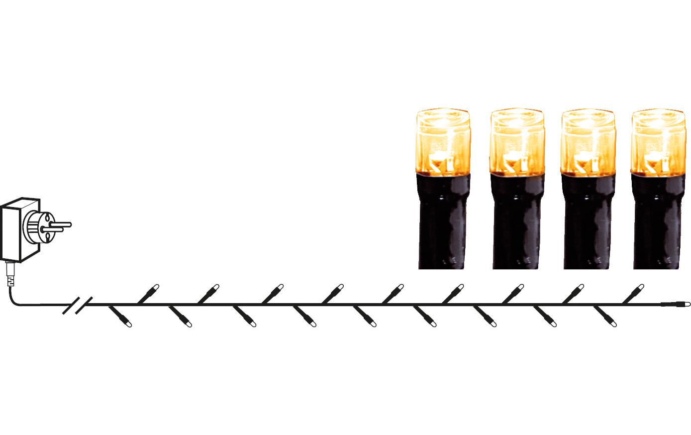 1741179_3 - Mediatech Star Trading LK LED golden 5.6m 560 cm, 80 LEDs, Outdoor, warmweiss