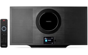 Medion P66348, vertikales All-in-One-System 2.4 TFT, Internet-,DAB+ und PLL-UKW-Radio